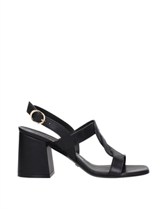 Стюарт Вайцман Кожаные женские сандалии, черный Stuart weitzman