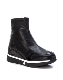 Женские спортивные ботильоны на платформе в черном цвете Xti