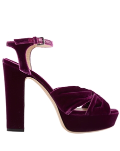 Джимми Чу Хелоиза 120 Сандалии на платформе, красный Jimmy choo