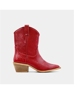 Женские ботинки Zouzou в темно-красном цвете Shu shop