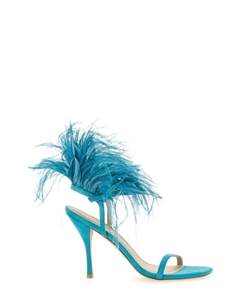 Сандалии Plume 100, синий Stuart weitzman