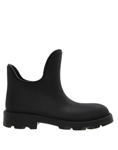 Берберри Резиновые Марш Ботильоны, черный Burberry