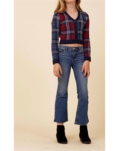 Синий кардиган в клетку - Red Vintage havana