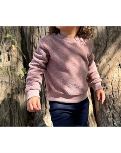 Детский кокосовый свитшот в лавандовом цвете Vignette