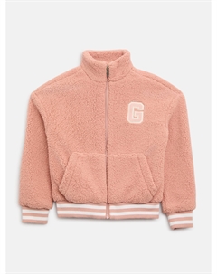 Винтажная куртка с искусственным мехом, розовый Guess factory