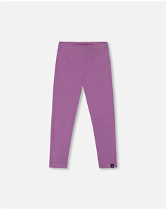 Сверхмягкие ребристые леггинсы лавандовые Deux par deux