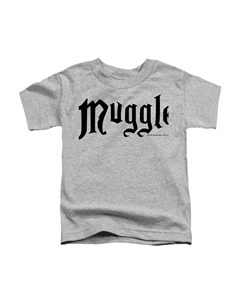 Футболка с коротким рукавом для малышей Harry Potter Muggle, Athletic Heather Gildan