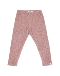 О детка! Утепленные леггинсы с широкой резинкой, розовый Oh baby!