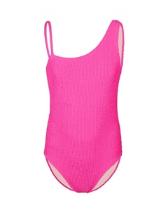 Детский купальник с одним плечом розовый Shade critters