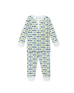 Детский пижамный комплект Jack с новогодними елками, Christmas Tree Cool Lila + hayes