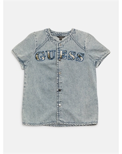 Бейсбольная синяя футболка (7-17) Guess factory