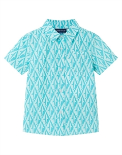 Эндрю и Эван Джо Шарк Рубашка на пуговицах, синий Andy & evan