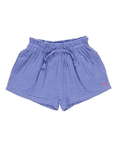Девушки. Шорты на резинке Theodore в насыщенном цвете периванкль, Deep Periwinkle Pink chicken
