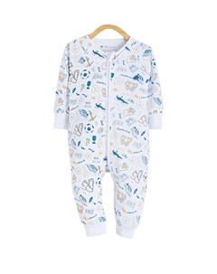 Боди с молнией Inter от, мультиколор Babycottons