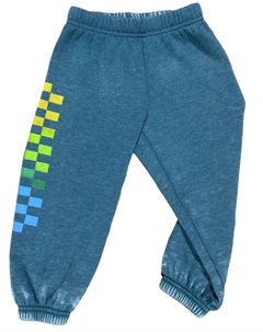 Детские радужные клетчатые спортивные штаны River Green Rowdy sprout