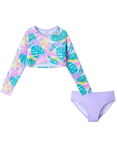 Энди и Эван Комплект из 2 предметов Рашгард, белый Andy & evan