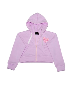 Детская худи с бантом в розовом цвете Flowers by zoe