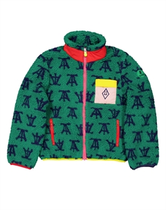 Куртка Kids X The Animals Observatory Lavand Sheep, зеленый Save the duck