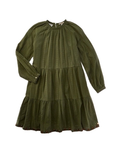 Свободное платье в несколько ярусов, зеленый Scotch&soda