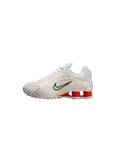 Shox R4 White / White - Phantom CW2626-102 Мюли для школьников Nike