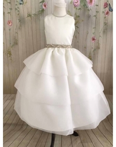 Детское платье Джессика в белом Christie helene