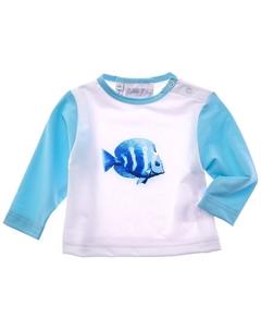 Рейчел Райли Тропическая рыба Рашгард, мультиколор Rachel riley