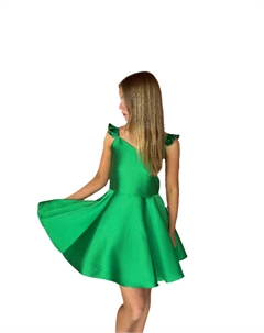 Детское праздничное платье Aspen в зеленом цвете Dolls & divas couture