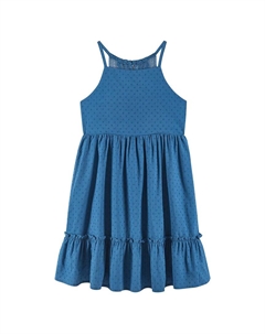 Платье Swiss Dot, синий Andy & evan