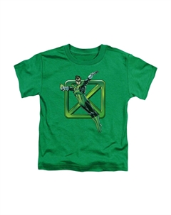 Футболка DC Comics Green Cross с короткими рукавами для малышей Gildan