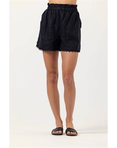 Шорты из льна Шивани черные Sundays