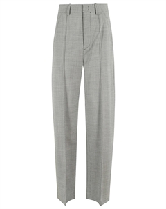 Софиавеа Высокие брюки с широкими штанинами и плиссировкой, Neutrals Isabel marant