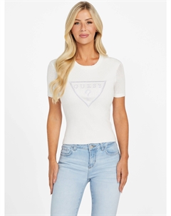 Эко Амайра Лого Свитер Топ, Milky Guess factory