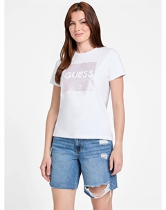 Футболка Kika с логотипом, белый Guess factory