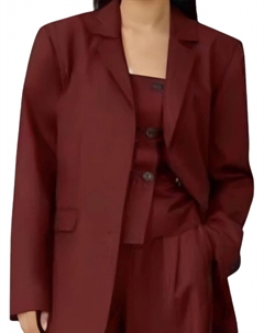 Красный блейзер Crea 4th & reckless