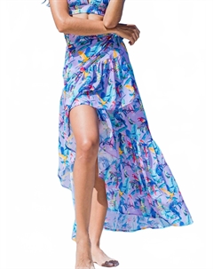 Обертывающая парео-юбка в оттенке "Пурпурный рай" Lia sahara