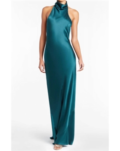 Платье-комбинация Rainier с капюшоном в цвете хвои, Conifer Amanda uprichard