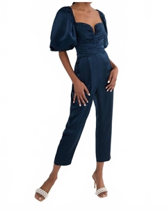 Комбинезон Ink Santucci синего цвета Amanda uprichard