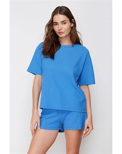 Пижама, синий Trendyol