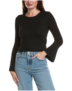 Серенетт Короткий мохеровый пуловер, черный Serenette