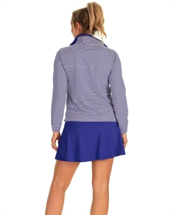 Пуловер Performance Tory в синюю полоску Duffield lane