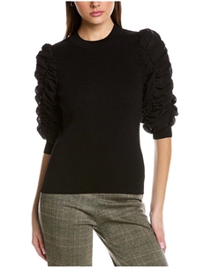 Грация Топ с защипами, черный Gracia