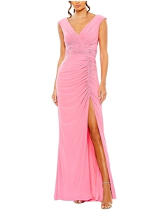 Платье A-Line, розовый Mac duggal