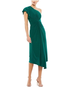 Платье миди, изумрудный Mac duggal