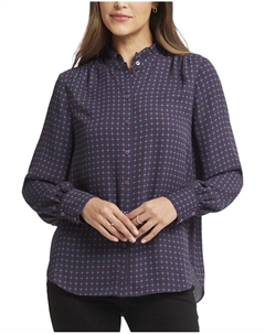 Блузка с рюшами, фиолетовый Nydj