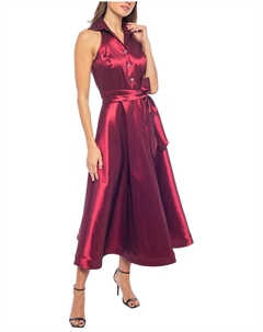 Платье макси, красный Marina