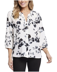 Блузка со складками, мультиколор Nydj