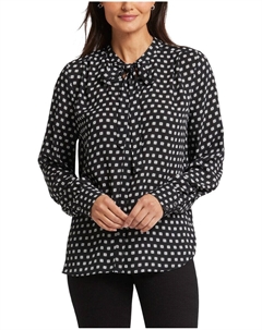 Блузка с воротником, белый Nydj