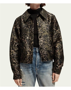 Жаккардовая куртка Animal в мультиколоре Scotch&soda