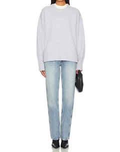 Высокие расклешенные джинсы 90-х в цвете Охай Индиго Redone