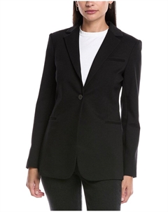 Теория Классическая Стройная Куртка, черный Theory